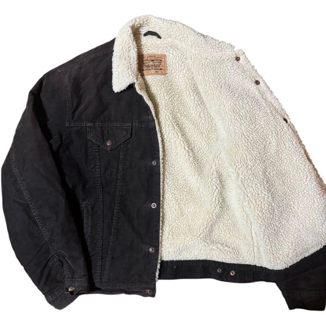 90s EURO Levi's 71500 コーデュロイ ボアジャケット XL