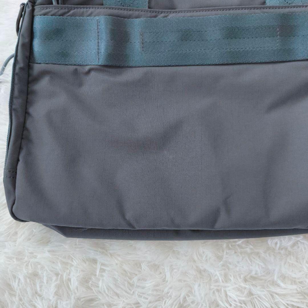 美品　ブリーフィング　 ビジネス　ショルダー　ハンド　ネイビー　2way　A4