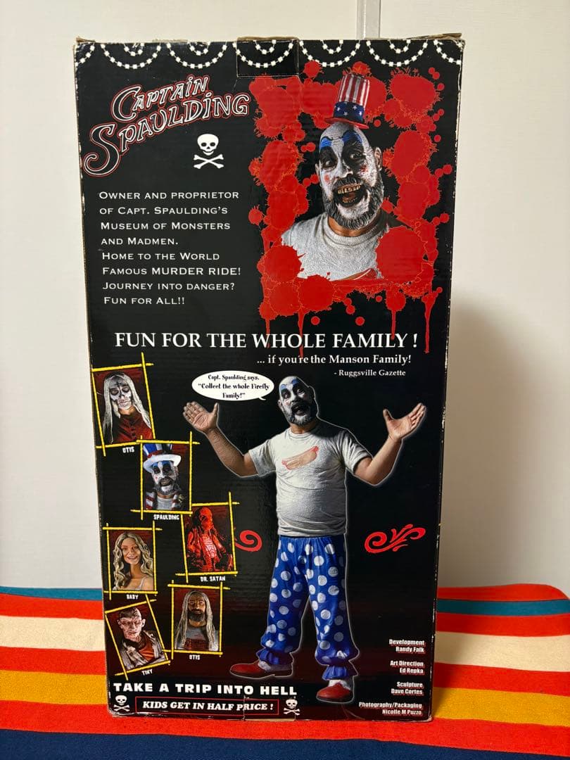 【映画】マーダーライドショー　フィギュア3体セット　ロブ・ゾンビ監督　洋画ホラー