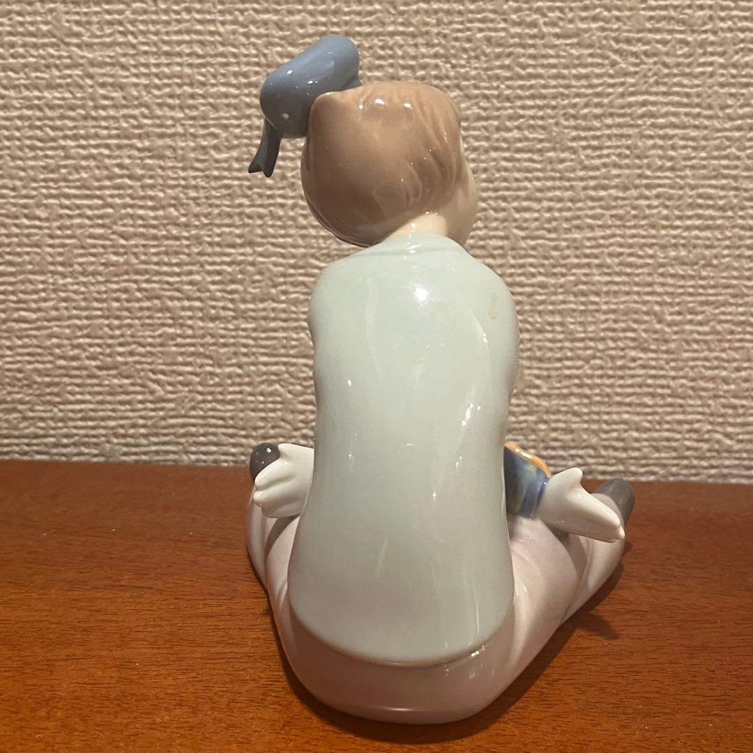 美品　リヤドロ　NAO ドナルドダック　ディズニー　コラボ　人形　陶器　置物
