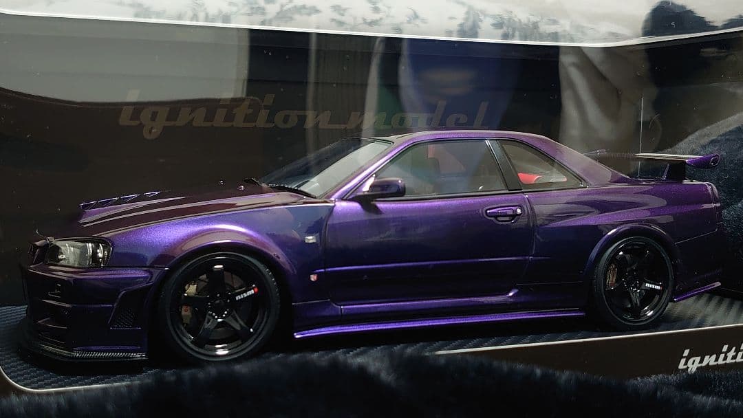 1/18 イグニッションモデル スカイライン GT-R bnr34 r34