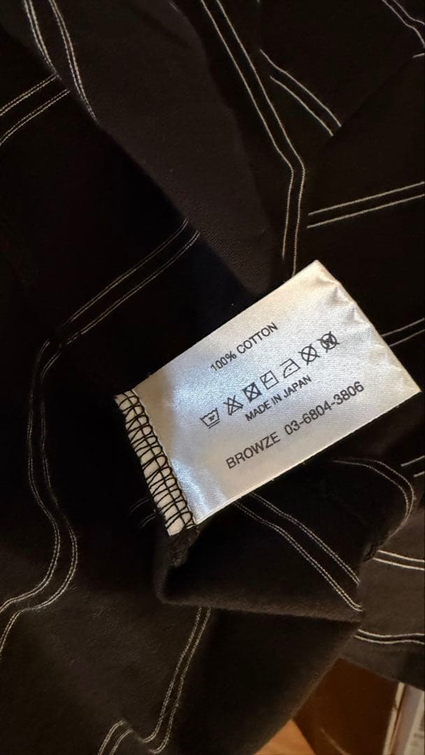 トップス Ennoy PANEL BORDER S/S T-SHIRT BLACK XL