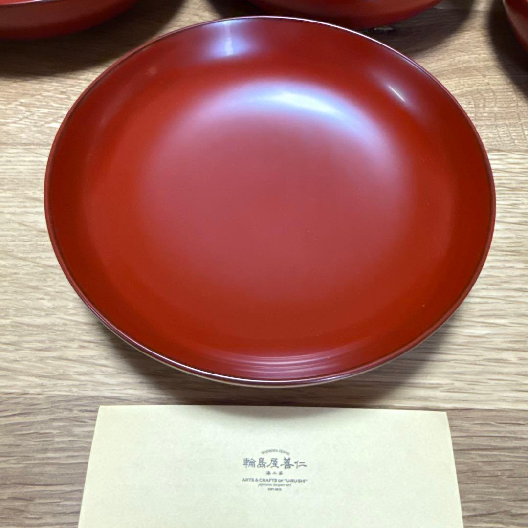 輪島屋　善仁　銘々皿　小皿　５枚　未使用