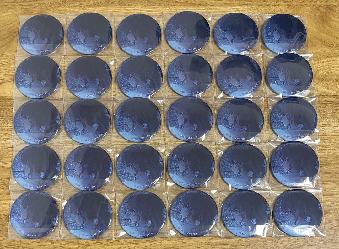 プロセカ　グリッター缶バッジ　vol.29 a 朝比奈まふゆ