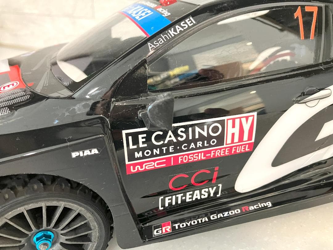 【中古】タミヤ　RCボディ　GRヤリス　WRC2024　モンテカルロ　オジェ