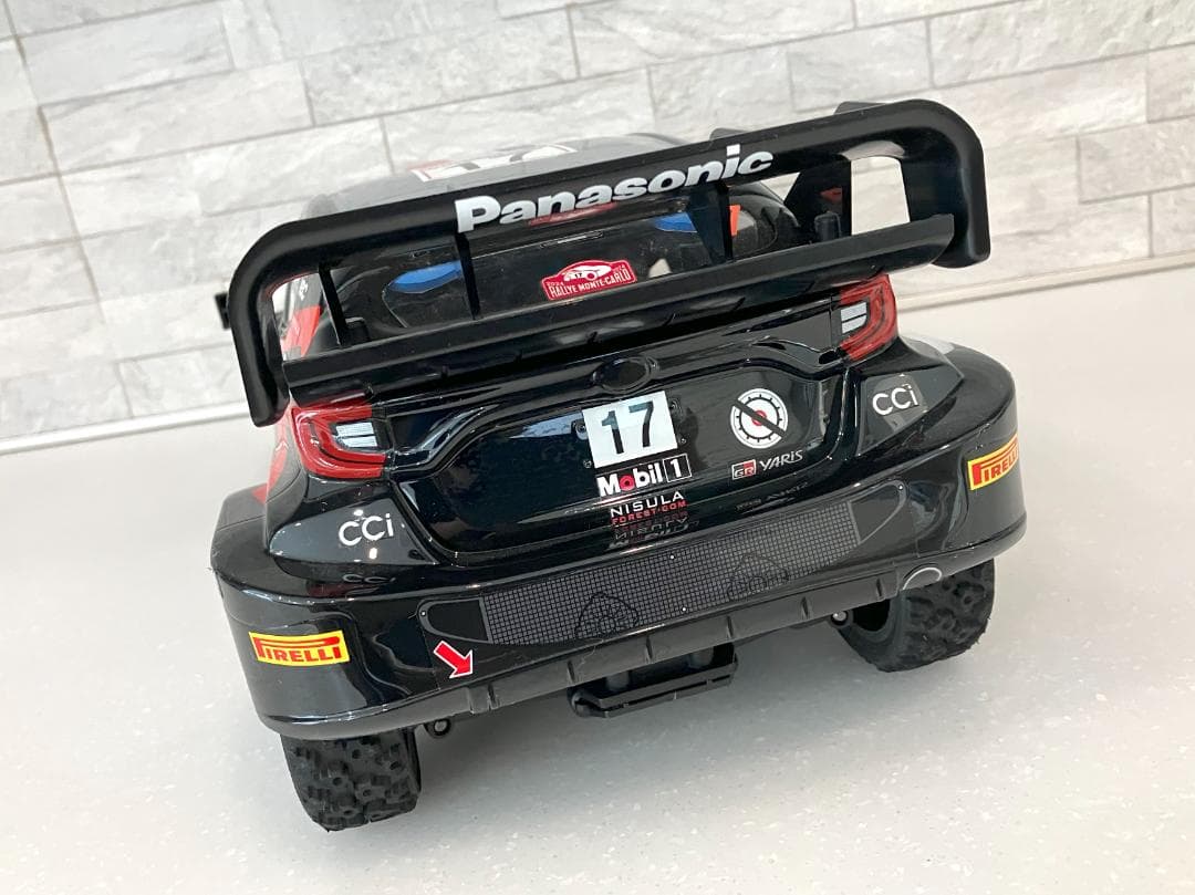 【中古】タミヤ　RCボディ　GRヤリス　WRC2024　モンテカルロ　オジェ