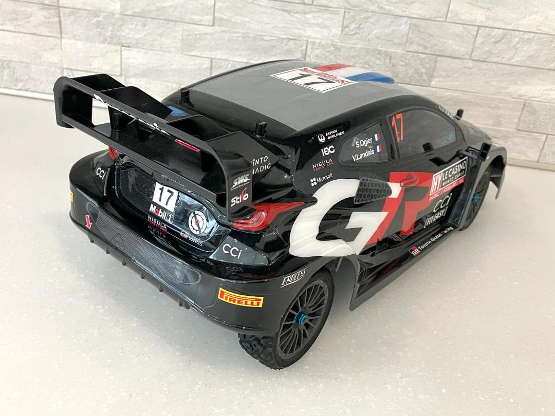 【中古】タミヤ　RCボディ　GRヤリス　WRC2024　モンテカルロ　オジェ