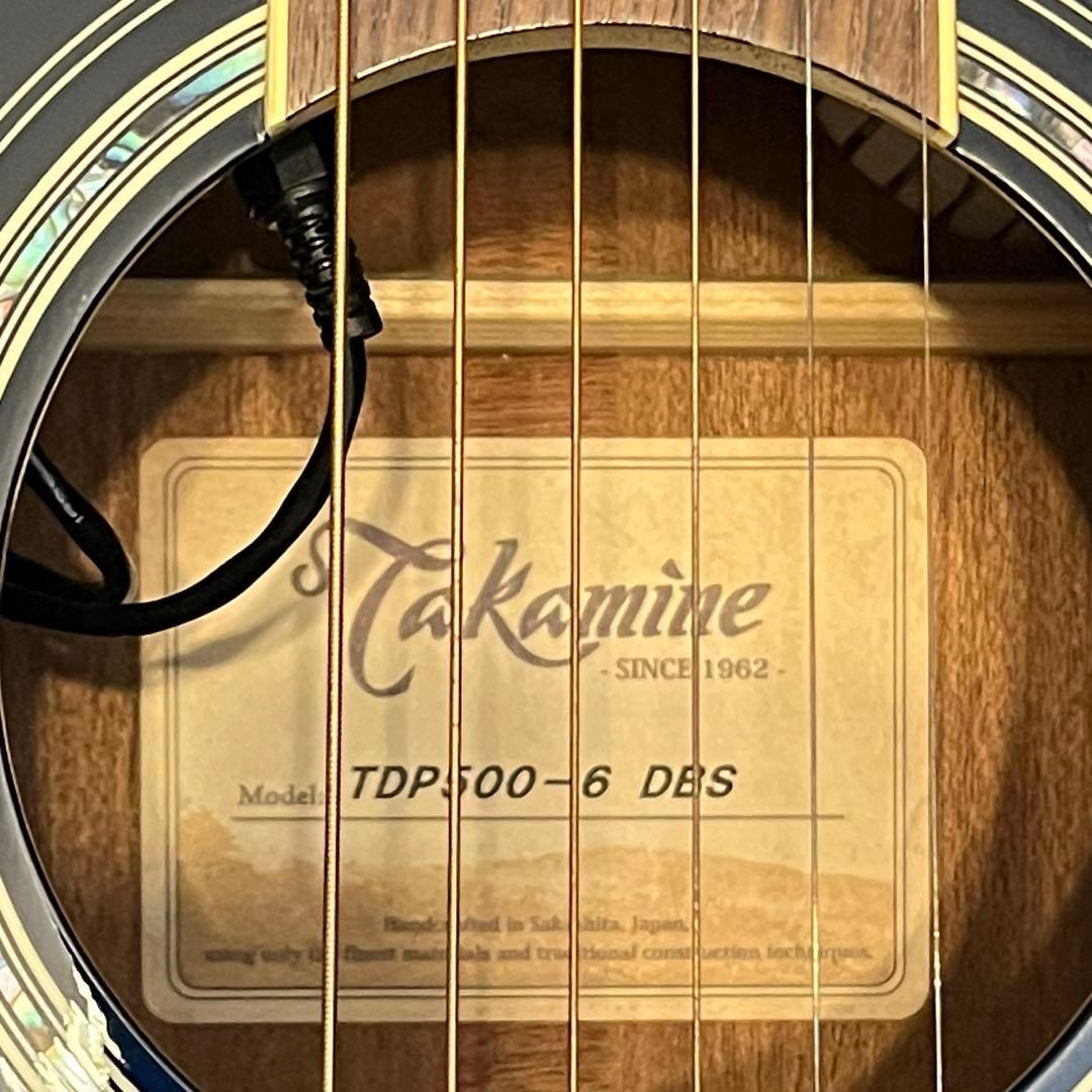 Takamine タカミネ TDP500-6 DBS 長渕剛ツアー使用モデル