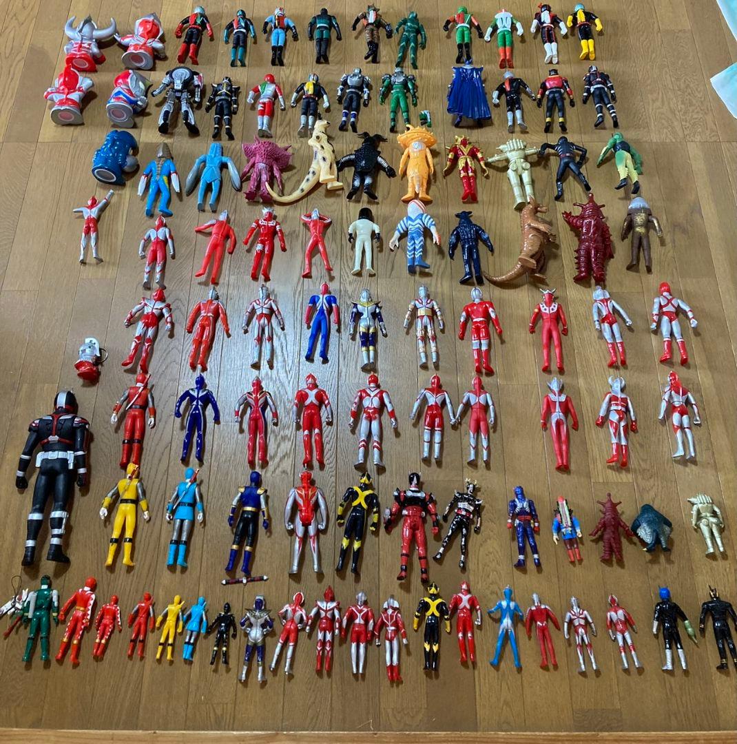★レトロ★ 仮面ライダー　ウルトラマン　ソフビ　フィギュア　まとめ売り！