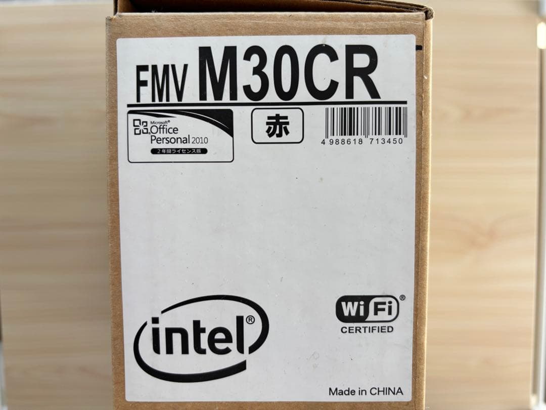 新品・未使用　富士通ノートPC FMVM30CR