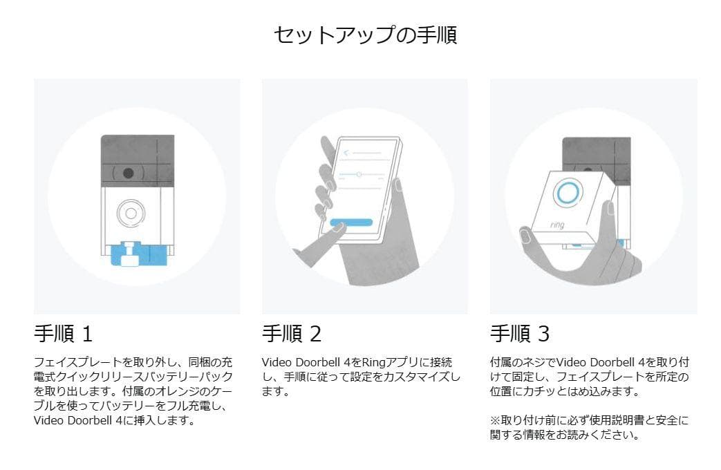 【新品・未開封】【Amazon】Ring Video Doorbell 4
