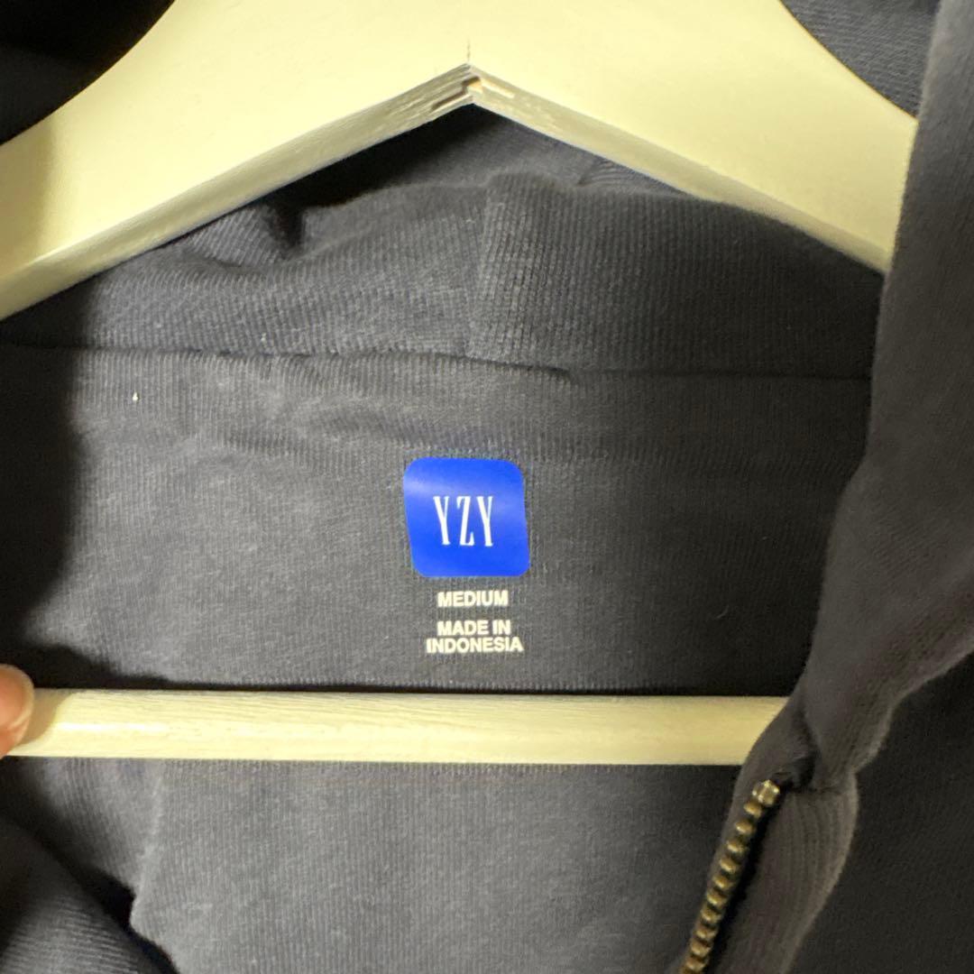 YZY yeezy gap ジップパーカー ネイビー
