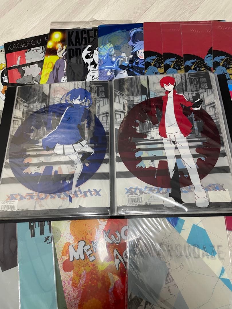 カゲロウデイズ カゲロウプロジェクト クリアファイルセット まとめ売り