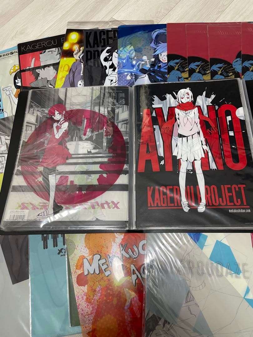 カゲロウデイズ カゲロウプロジェクト クリアファイルセット まとめ売り