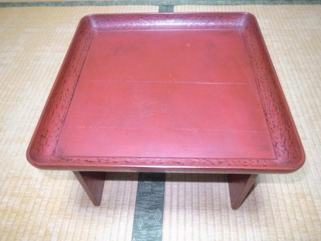 ◆美品 希少 1860年頃（江戸後期～明治初期）◆紀州漆器 古根来膳