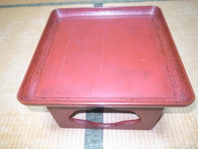 ◆美品 希少 1860年頃（江戸後期～明治初期）◆紀州漆器 古根来膳