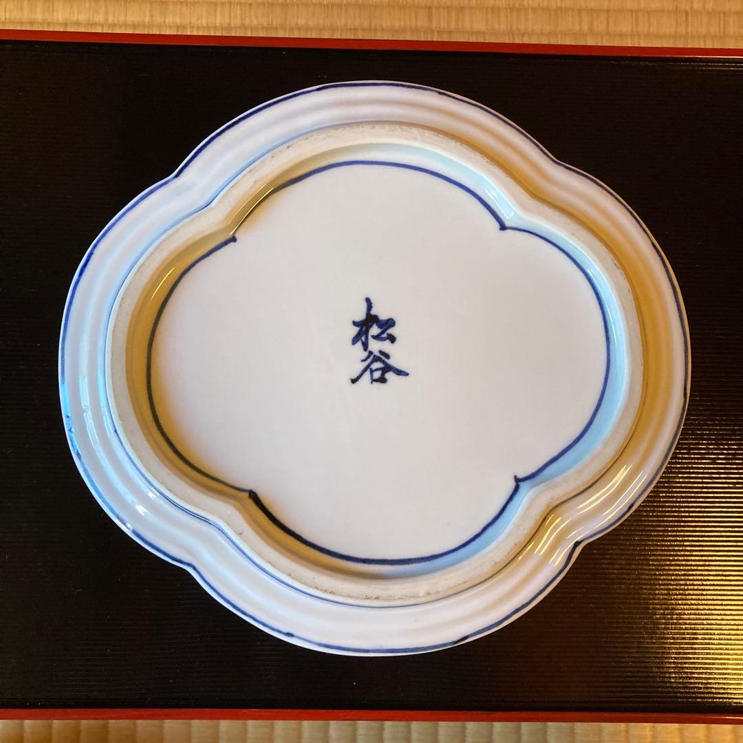 茶道　食篭　染付　京焼