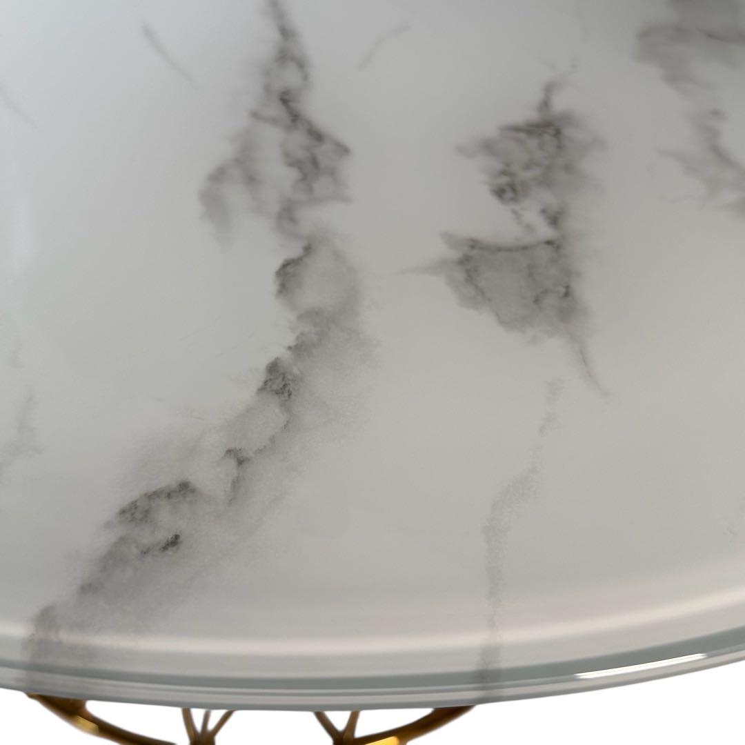 HR717 マーリアコーヒーテーブル （大理石ゴールド） Francfranc