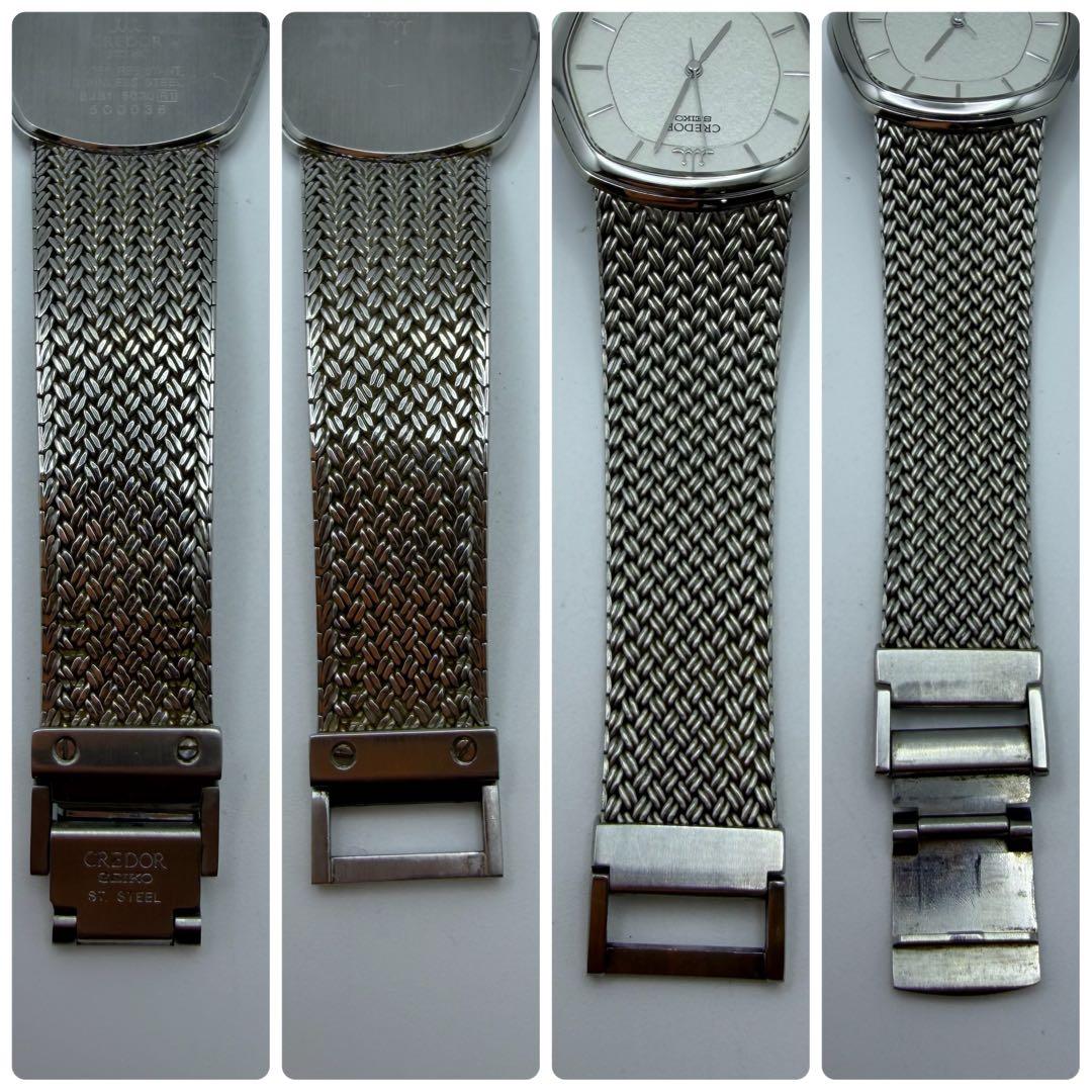 【稼働 新品電池】セイコー クレドール 8J81-5030 腕時計 クオーツ