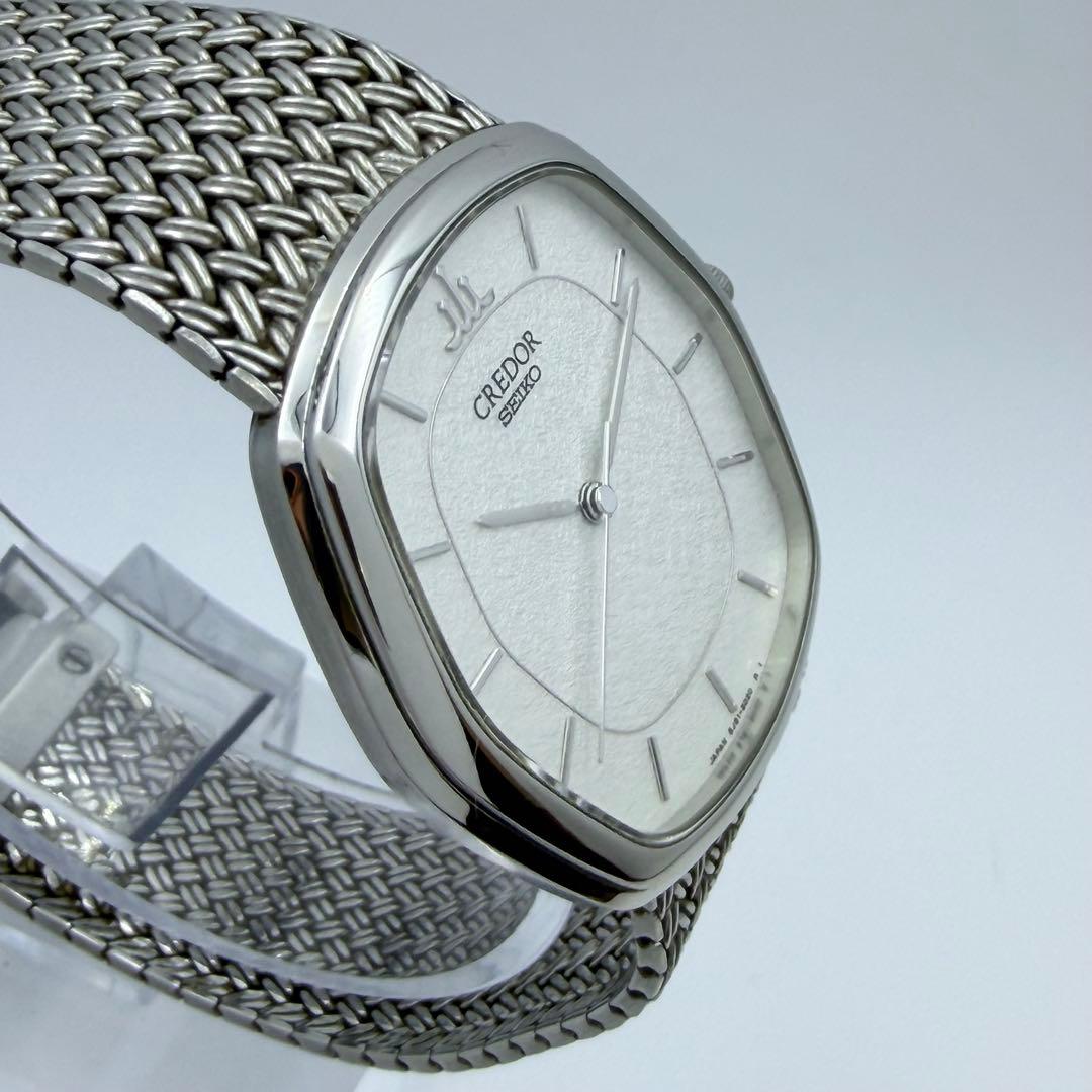 【稼働 新品電池】セイコー クレドール 8J81-5030 腕時計 クオーツ