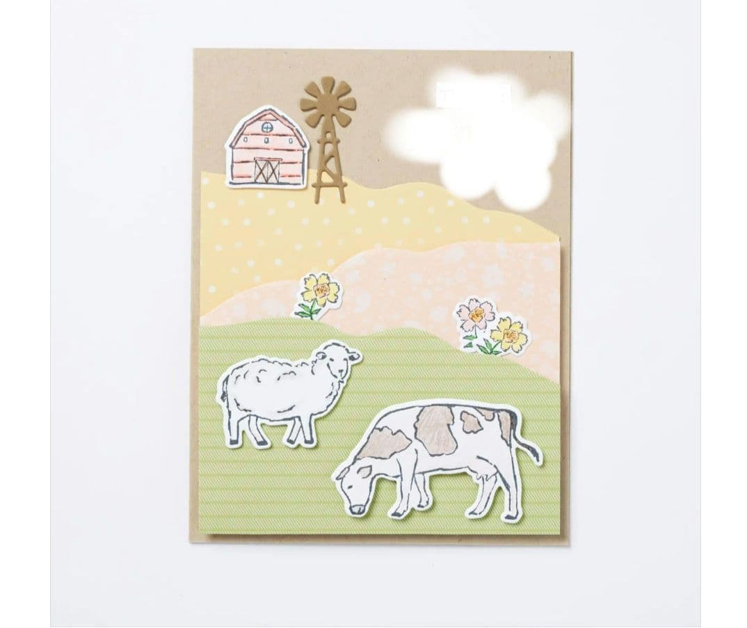 未使用　１点限り！ファームスタンプ＆ダイ　スタンピンアップ