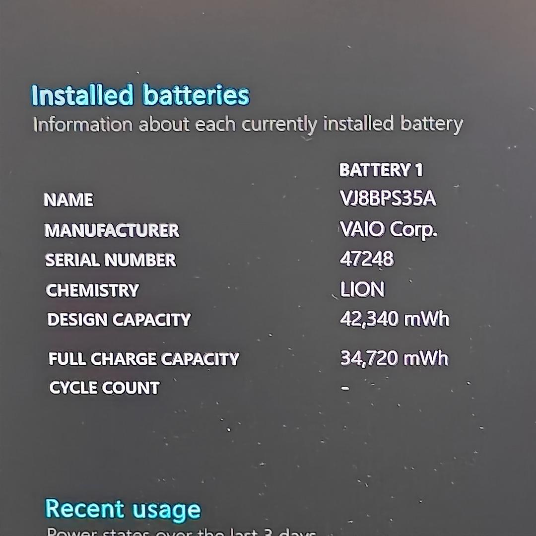 【VAIO】爆速i7 SSD128GB+HDD1TB ブラック ノートPC