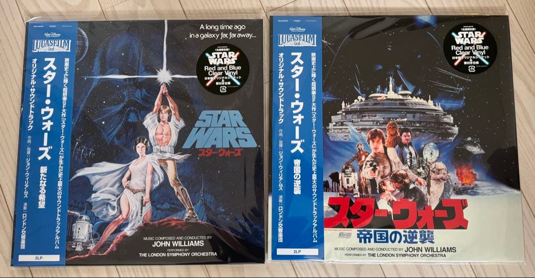 スターウォーズセレブレーション2025 会場限定レコード2枚セット 特典付き