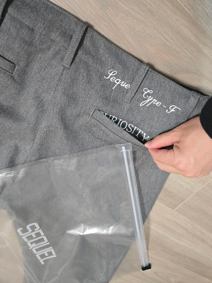 パンツ SEQUEL 2025AW CHINOPANTS(TYPE-F) Gray2