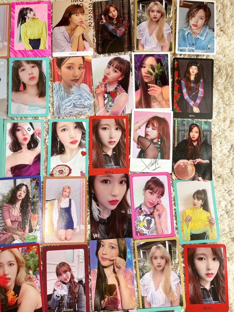 twice ミナ トレカ まとめ売り 110 枚