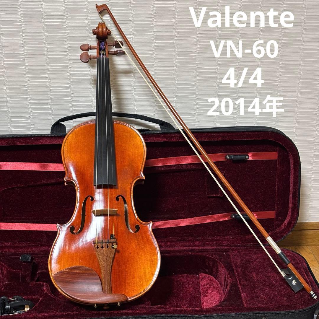 【付属品多数】バレンテ　バイオリン　VN-60 4/4 2014年　虎杢