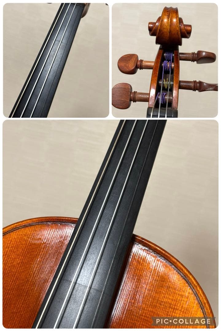 【付属品多数】バレンテ　バイオリン　VN-60 4/4 2014年　虎杢