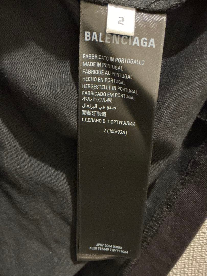 BALENCIAGA バレンシアガ　l BB Stencil Tシャツ