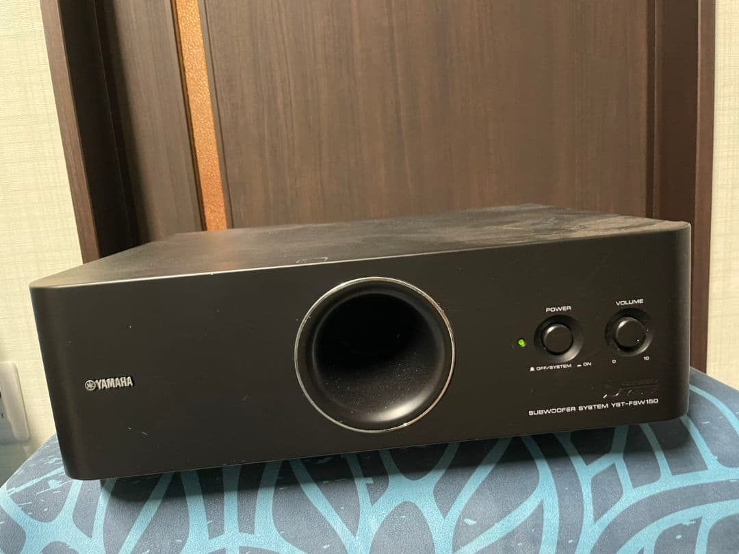 YAMAHA サブウーファーシステム YST-FSW150 ブラック オーディオ