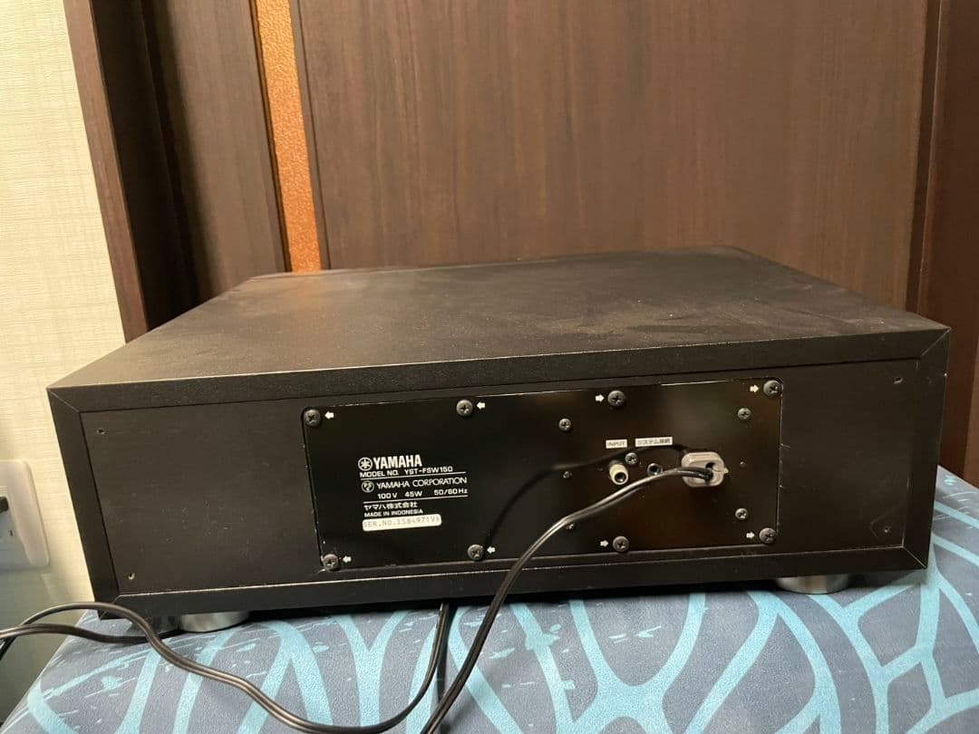 YAMAHA サブウーファーシステム YST-FSW150 ブラック オーディオ