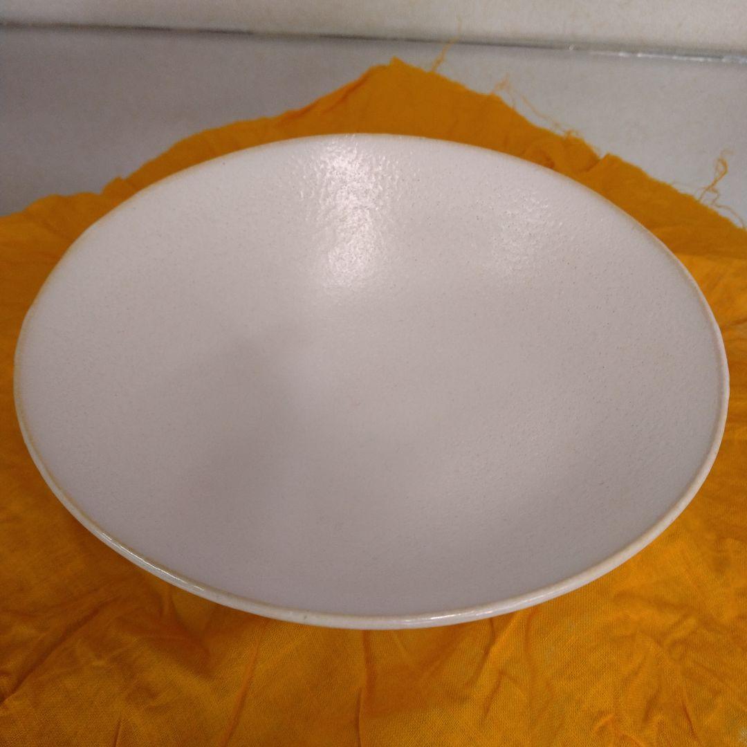 茶道具　期間限定特価　白釉茶碗(人間国宝　清水卯一)真作保証品