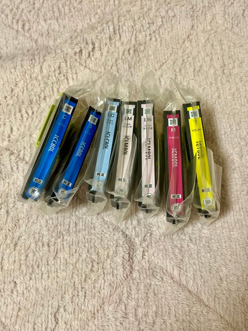 EPSON IC6CL80L インクカートリッジ 6パック