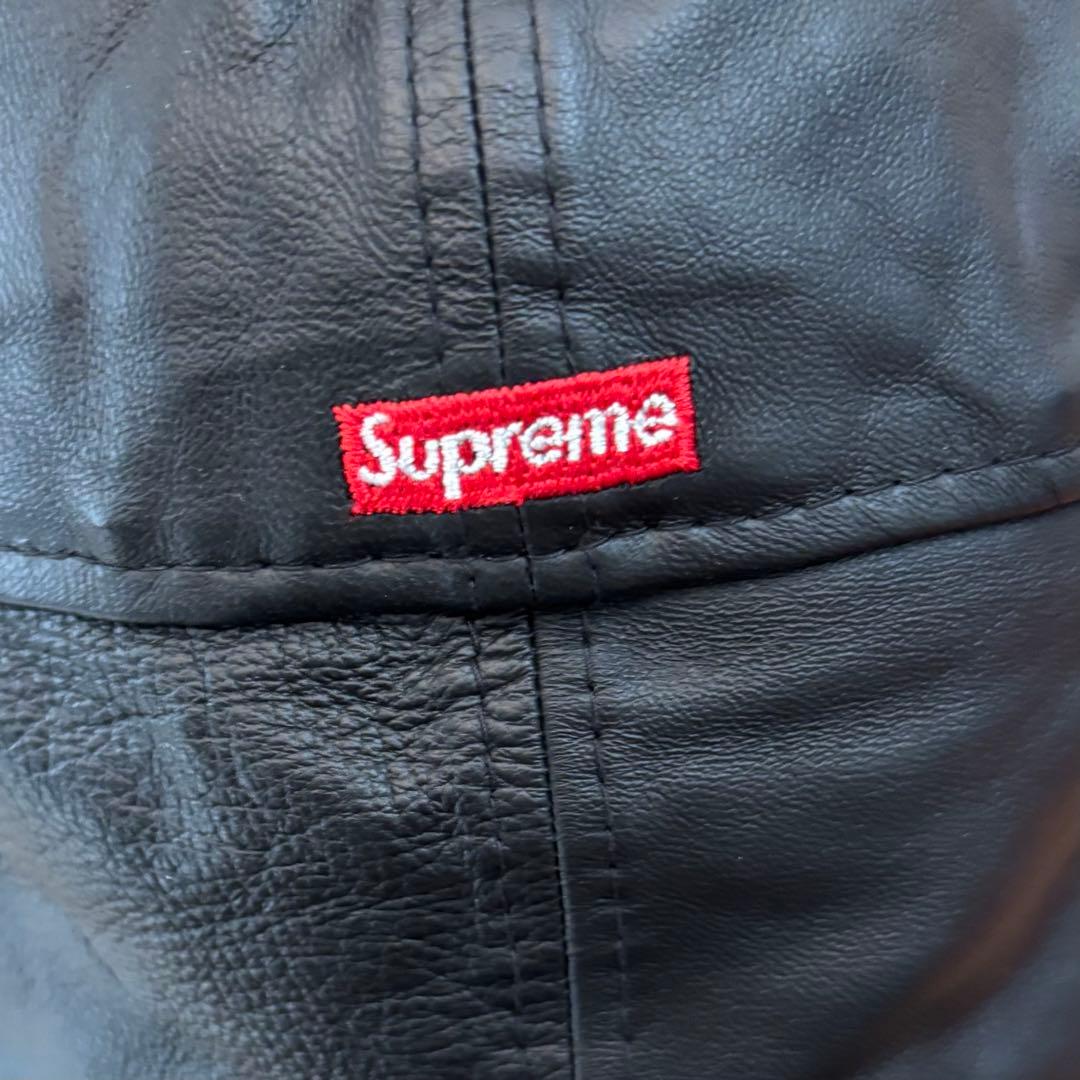 帽子 Supreme Leather Earflap Box Logo New Era