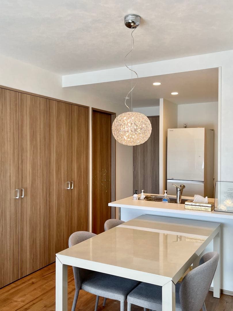 【美品】Kartellプラネット（ペンダント）クリスタル