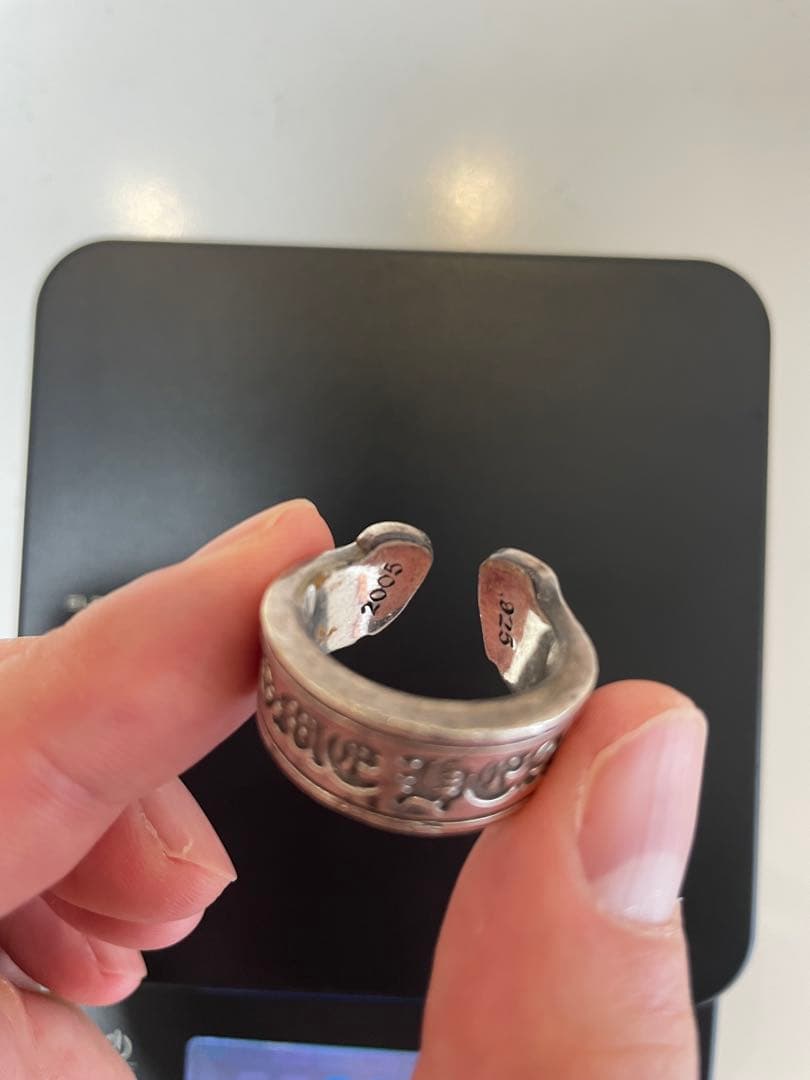 クロムハーツラージスクロールリング