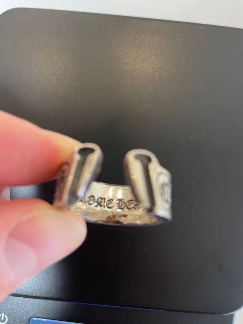 クロムハーツラージスクロールリング