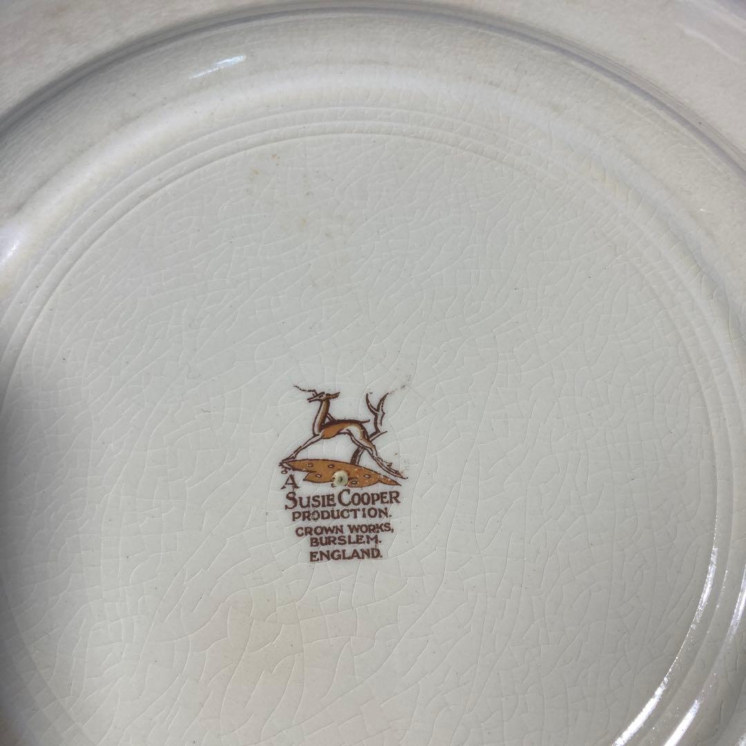 Susie Cooper スージークーパー　ウェディングリング　プレート　3枚で