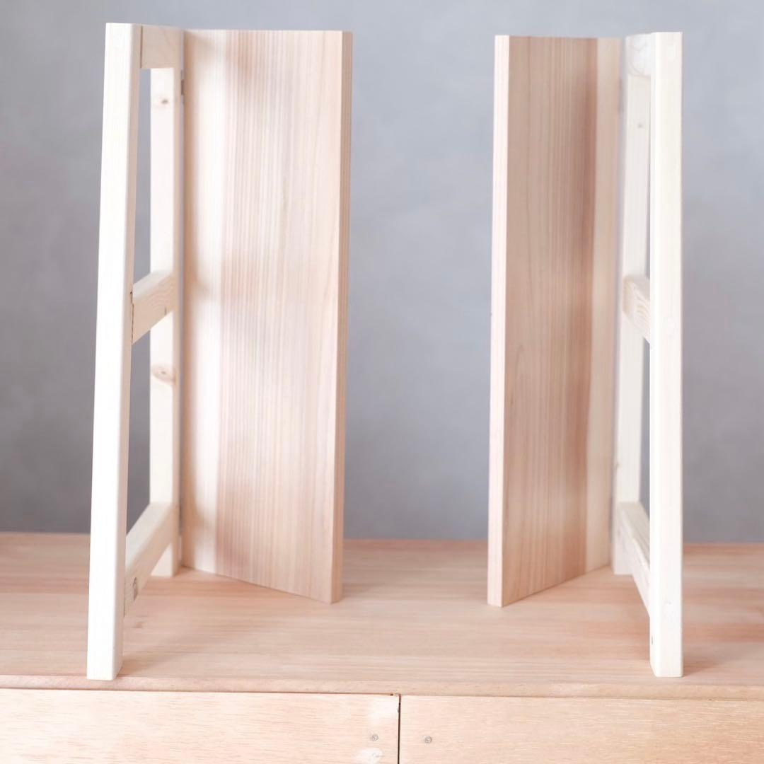 【週末割引】イベント什器　軽量　2段　マルシェ　ディスプレイ　折りたたみ