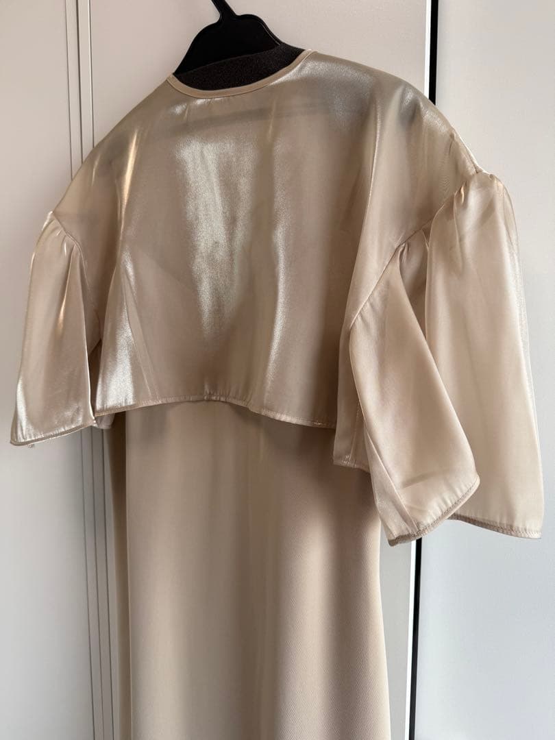 【新品】レイヤードコンビネーションドレス(anuans)