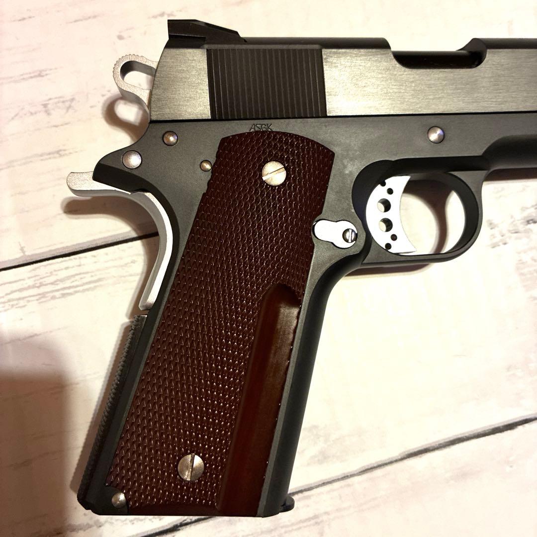 ウエスタンアームズ　スネークマッチ1911 カーボンブラックhw