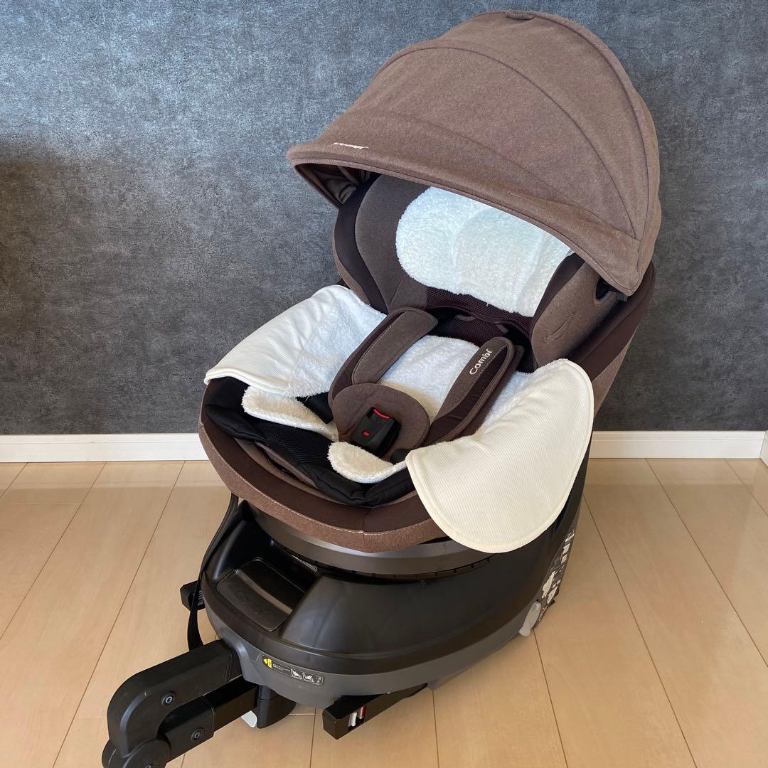 【美品】コンビ クルムーヴスマート チャイルドシート ISOFIX対応　新生児◎