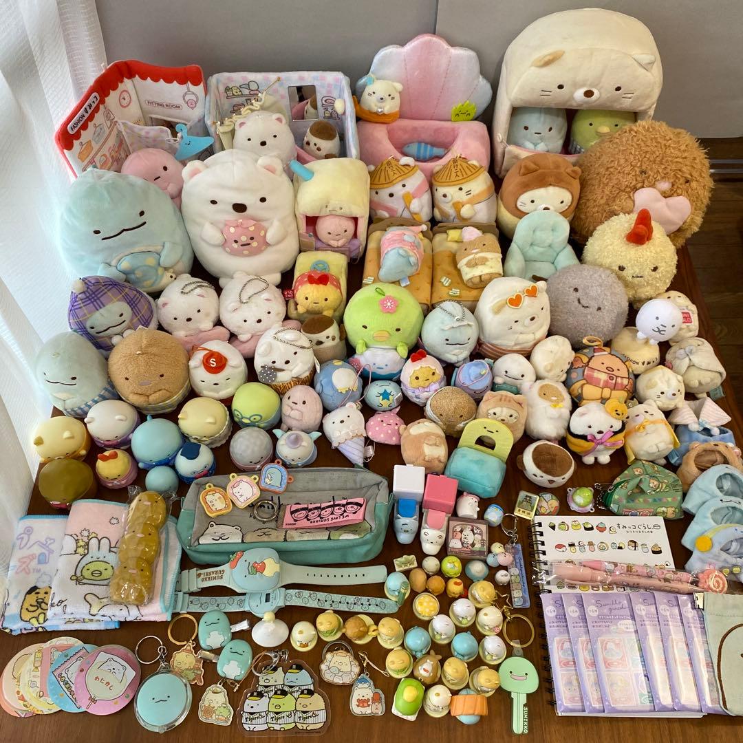 ミヤー　　すみっコぐらし　てのりぬいぐるみ　まとめ売り　150点以上