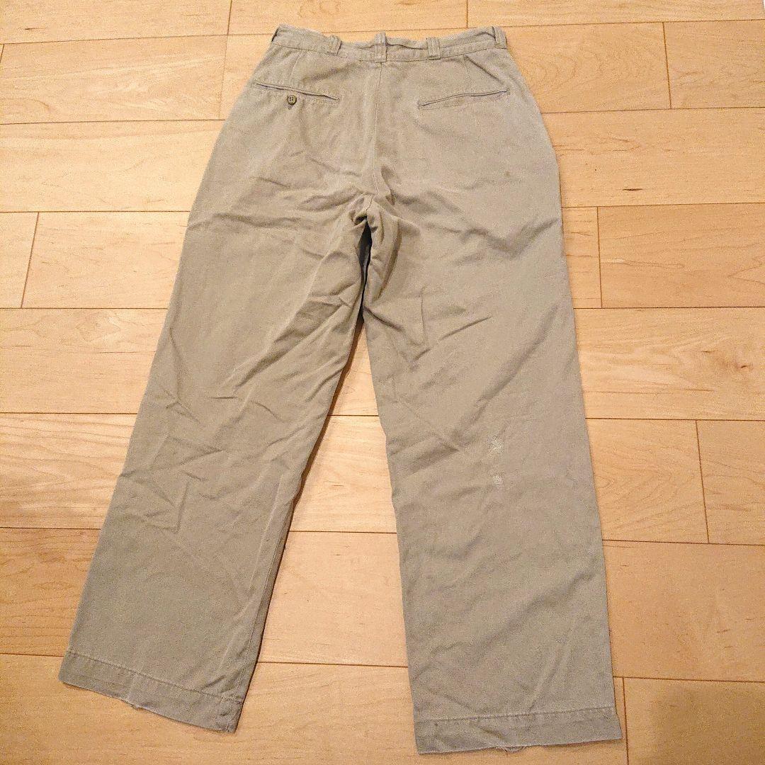 60s-70s US.ARMY チノトラウザーアーミーチノ米軍 リアルマッコイズ