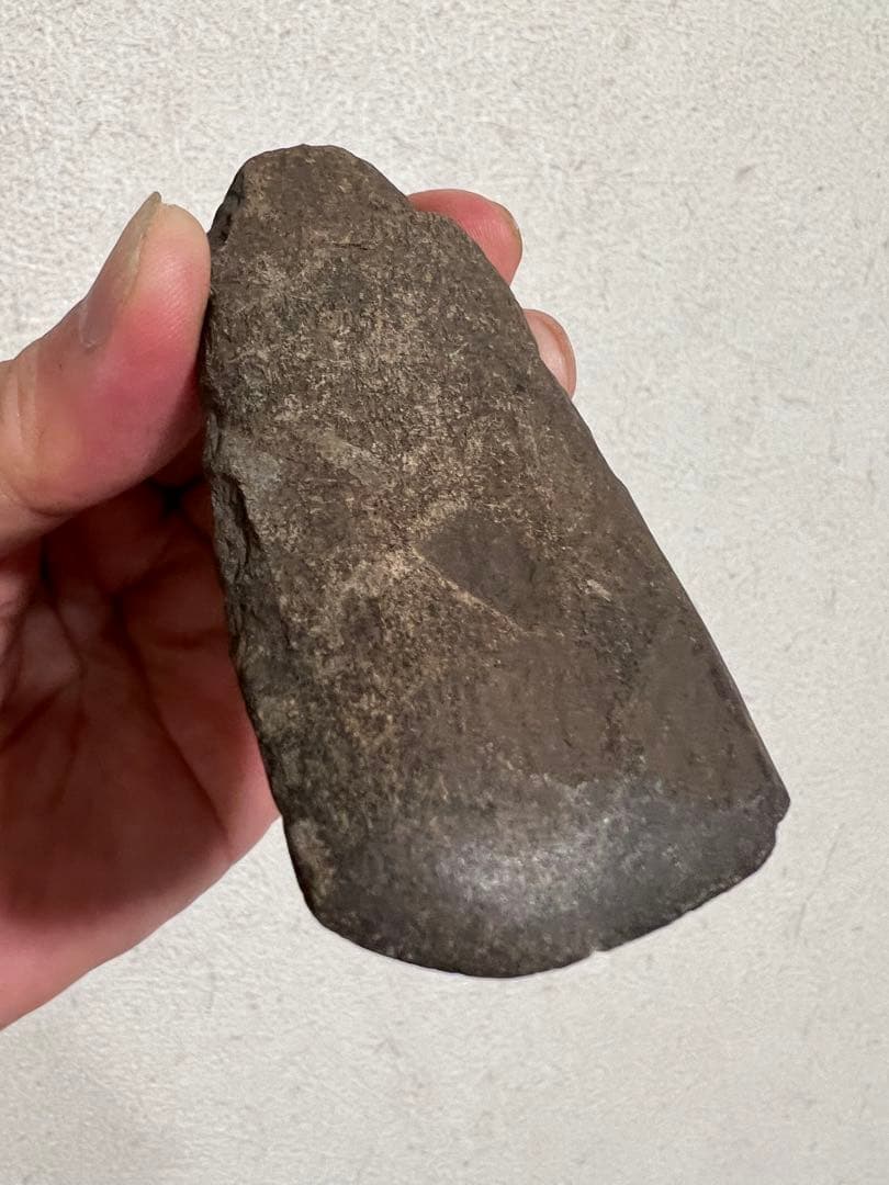 縄文時代中期 北海道 常呂 石斧 磨製石器 発掘 出土 世界遺産 骨董 古美術