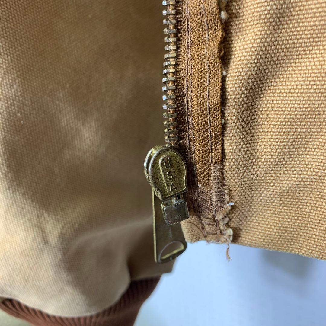 USA製 カーハート アクティブジャケット 6XL J03BRN ジップパーカー