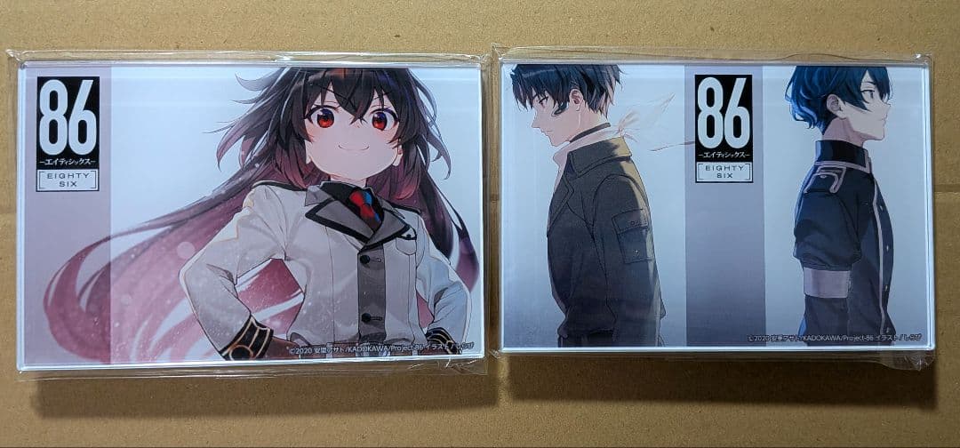 くじ引き堂　８６―エイティシックス―　A賞 アクリルプレート　全6種